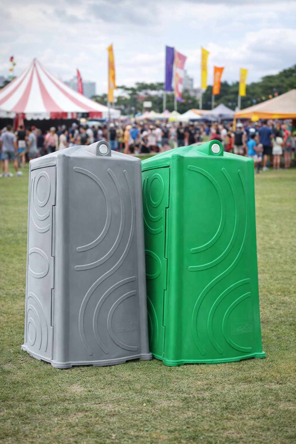 Standard Flushable Portable Toilet Unit